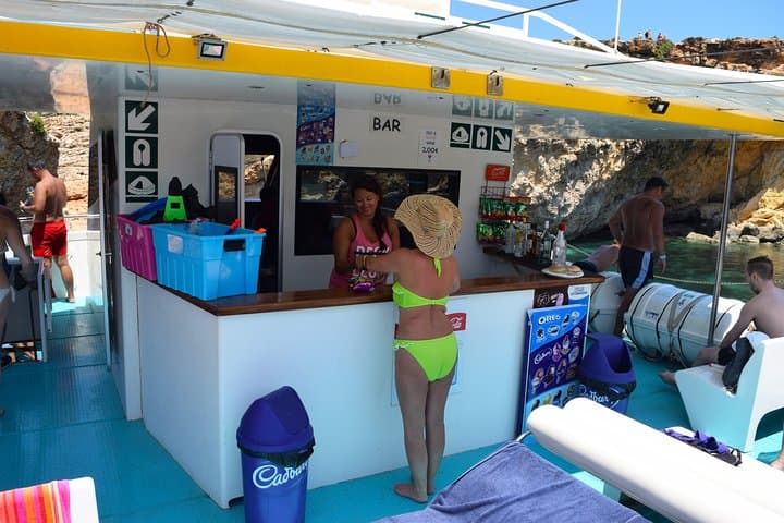 Comino Island Boat Trip — Blue Lagoon, Crystal Lagoon & Sea Caves from Bugibba photo 6