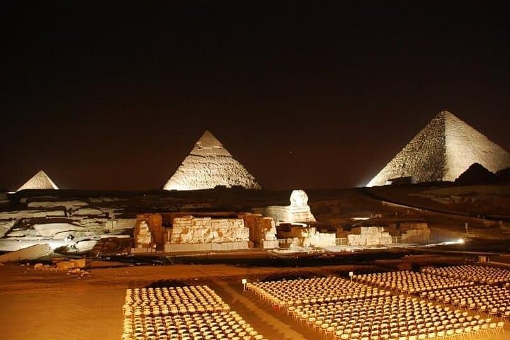Giza Pyramids Sound and Light Show: Night Spectacle at the Giza Plateau photo 1