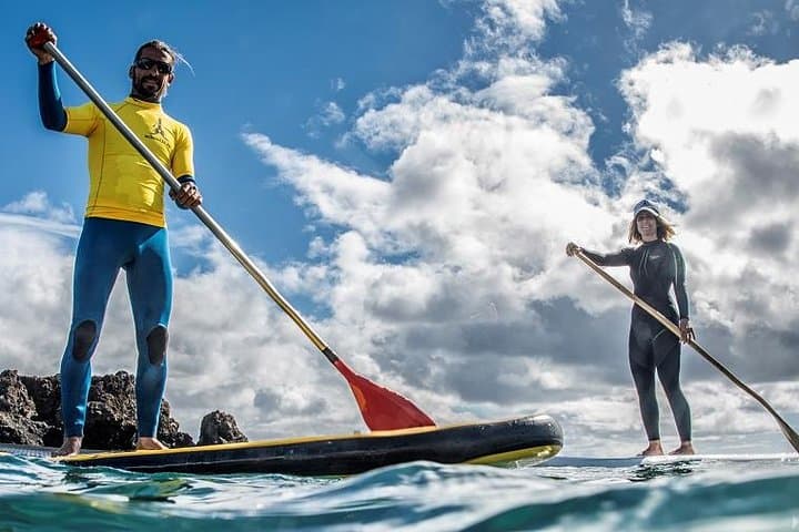 Stand-Up Paddle Course at Playa Chica Lanzarote — Beginner SUP Lessons on the Atlantic