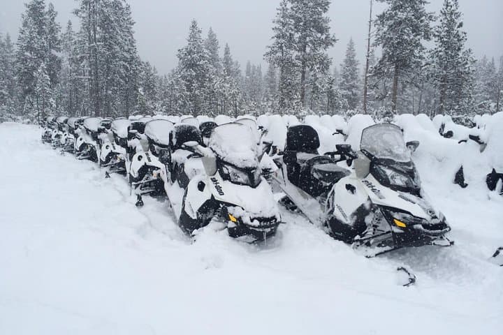 Full-Day Snowmobile Tour to Old Faithful & Lower Loop from Jackson Hole photo 6