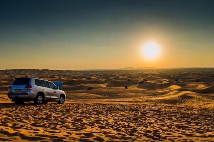 Morning Desert Safari in Lahbab: Dubai Red Dune Dune-Bashing + Quad Bikes photo 1