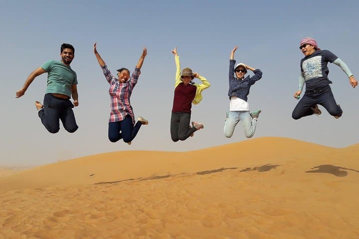 Sunrise Lahbab Desert Safari: Dune Bashing, Camel Ride & Sandboarding in Dubai photo 1