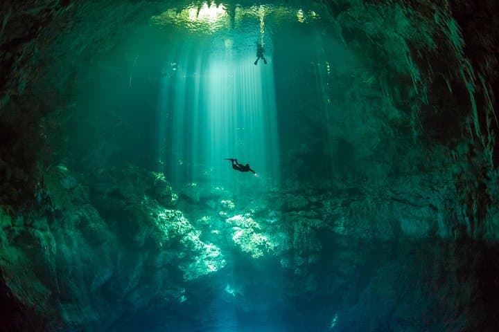 Advanced Cenote Deep Dives in Tulum: Pit & Dos Ojos Cavern Scuba