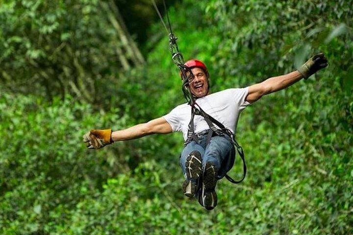 Zipline and Cenote Adventure from Cancun — 4-Hour Jungle Canopy & Swim Tour photo 3
