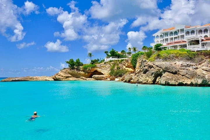 Prickly Pear and Anguilla Day Sail: Snorkel, Beach BBQ & Sunset Cruise from St Maarten photo 1