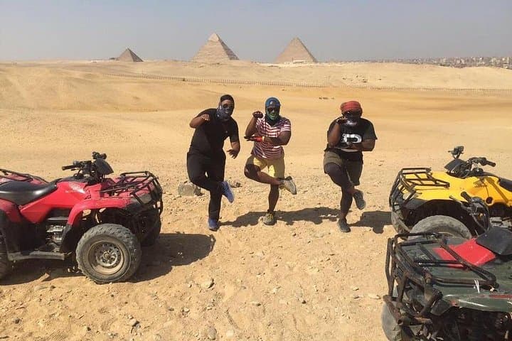 Quad Bike Desert Safari at Giza Pyramids — Ride with Pyramid Views photo 2