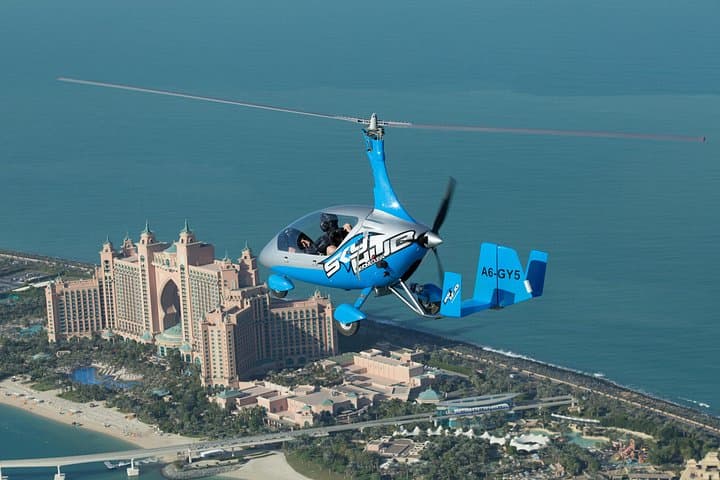 Gyrocopter Flight Over Palm Jumeirah & Burj Al Arab — Dubai 20-Min VIP photo 1