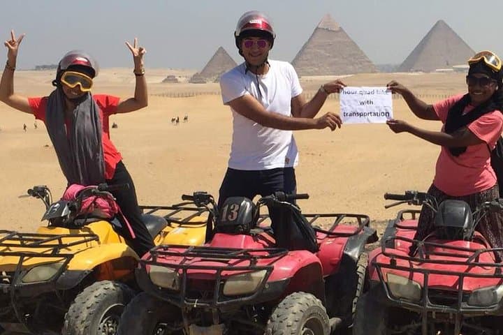 Giza Pyramids & Desert ATV: Private Half-Day Tour from Cairo photo 3