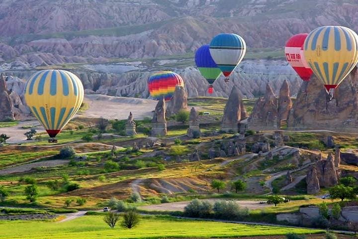 Istanbul to Cappadocia and Ephesus 4-day cultural tour with hot air balloon