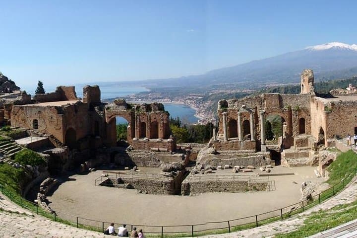 Mount Etna & Taormina Full-Day Excursion from Palermo — Volcano Trails and Coastal Views photo 2