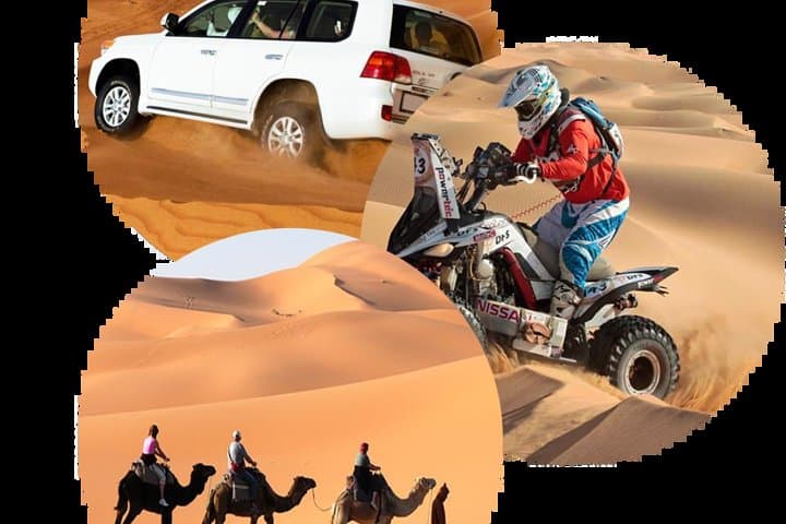 Sunset Desert Safari Dubai — Dune Bashing, BBQ Dinner & Live Shows