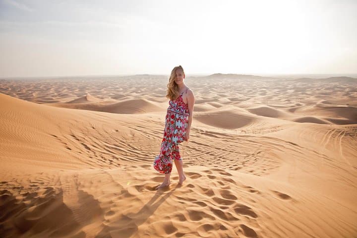 Dubai Desert Sunset Safari — Dune Bashing, Camel Rides & BBQ Experience photo 2