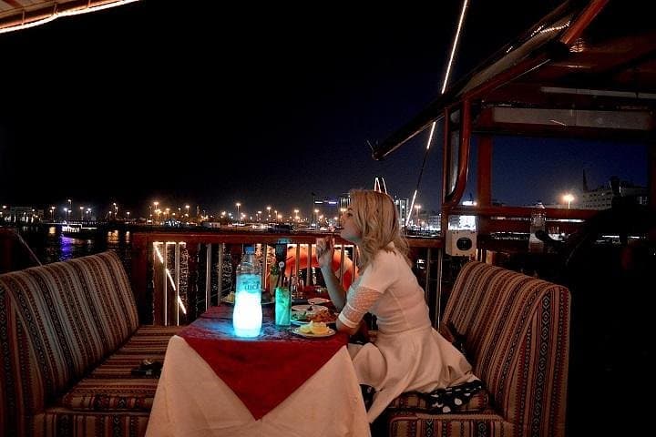 Dubai Creek Dinner Cruise: Romantic Dhow Dinner with Buffet & Hotel Transfer photo 5