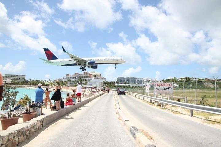St. Maarten Island Sightseeing Tour with Beach — Maho, Marigot & Orient Bay