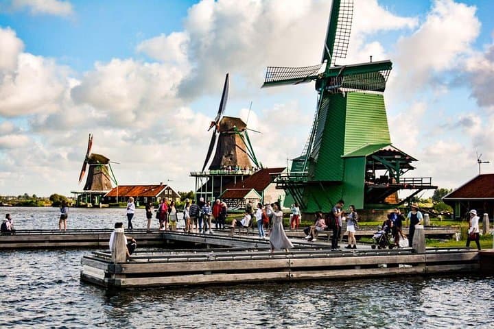 Giethoorn & Zaanse Schans Day Trip from Amsterdam: Windmills, Canals & Whisper Boats photo 1