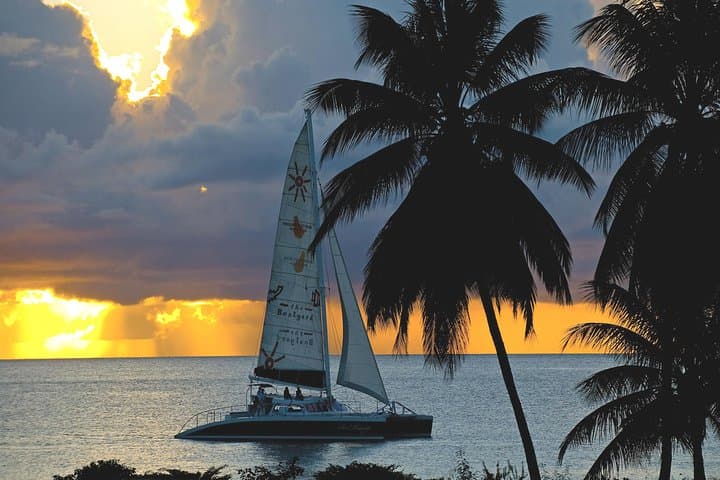 Sunset Catamaran Snorkel Cruise in Carlisle Bay, Barbados