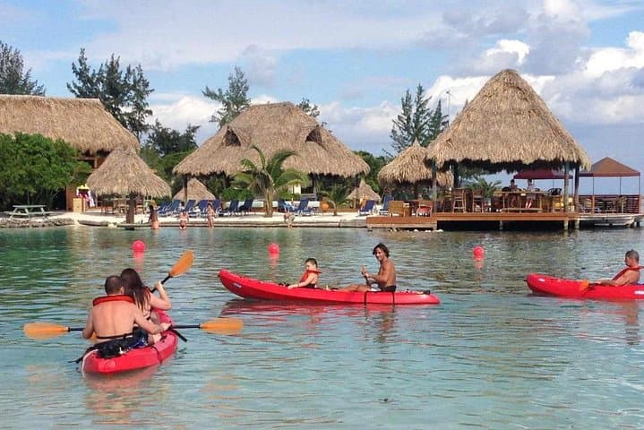Roatan Sea Kayak, Reef Snorkel & Beach Swim Adventure photo 2