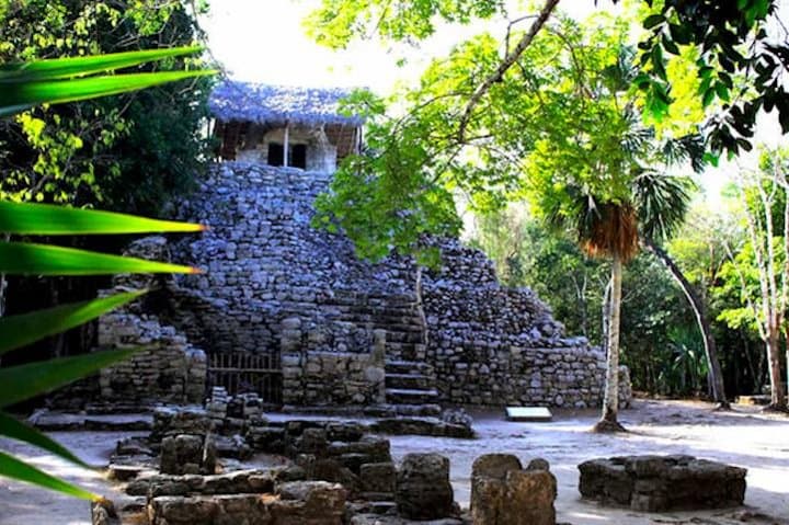 Coba, Tulum & Cenote Combo Tour — Full-Day Archaeology, Swim and Mayan Ceremony from Playa del Carmen photo 5