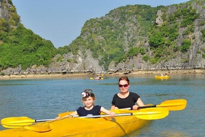Peony Cruise: 2-Day Lan Ha & Ha Long Bay Overnight Cruise with Kayaking