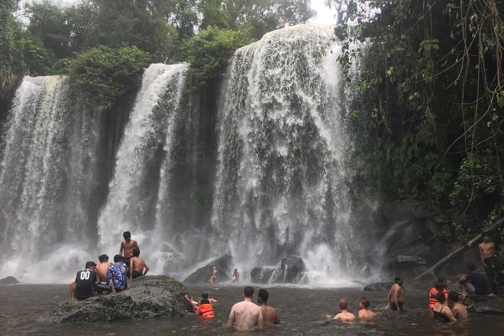 Phnom Kulen Waterfall & 1000 Shiva Lingas Day Trek from Siem Reap
