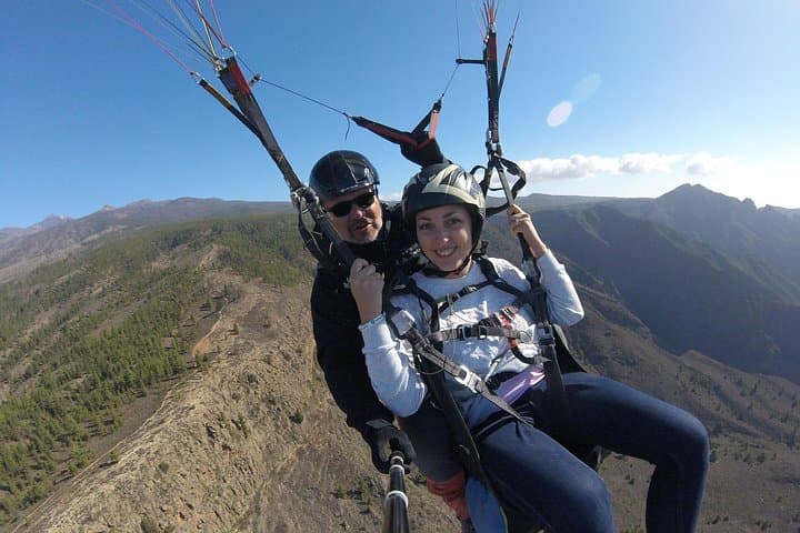 Tandem Paragliding Over Tenerife: South Island Flights from Costa Adeje photo 1