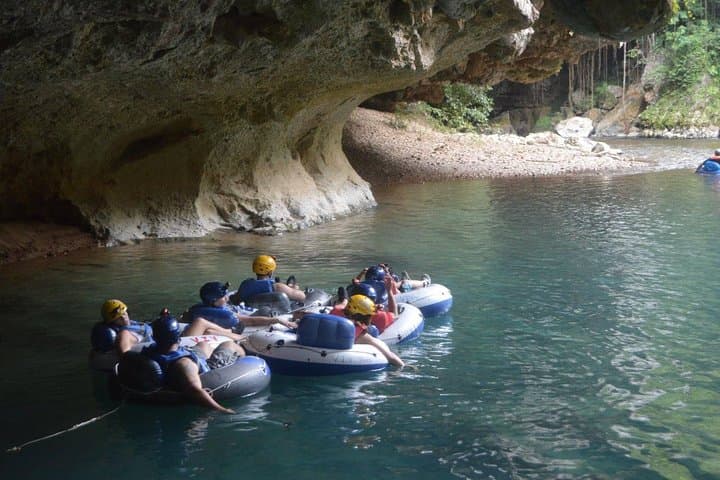 Belize Crystal Cave Tubing, Pools & Zipline Adventure photo 5