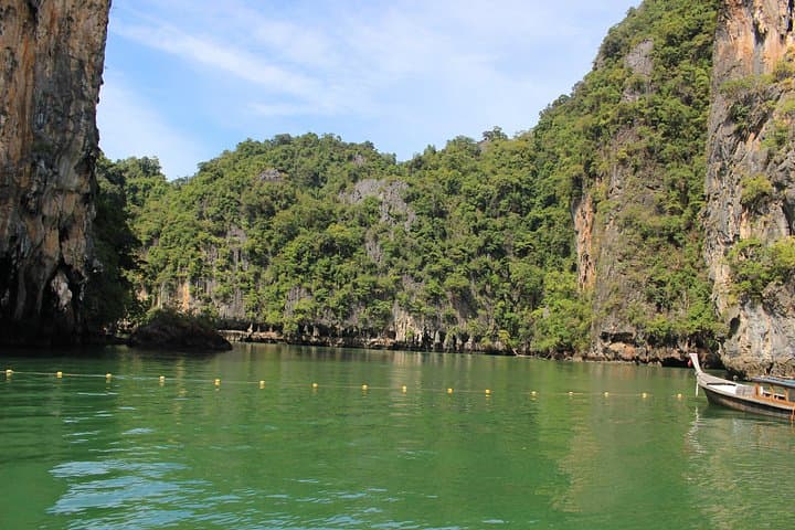 Phi Phi & James Bond Island Speedboat Day Tour: Snorkel, Canoe and Stilt Villages photo 3