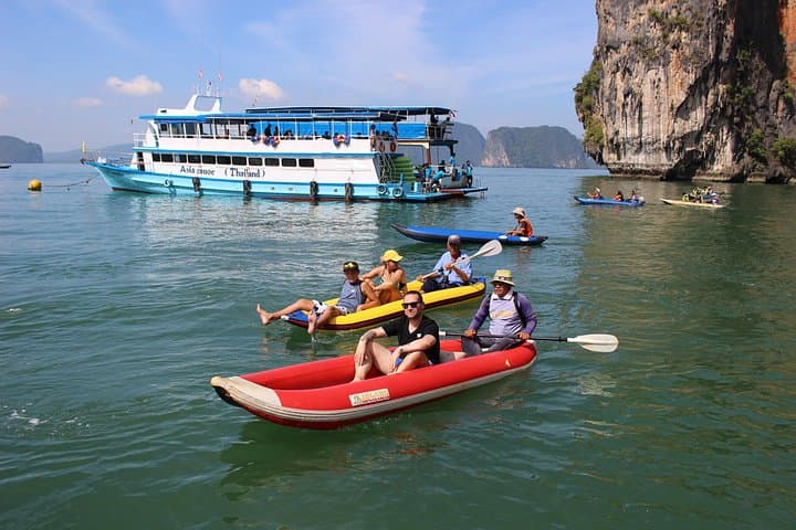 Phi Phi & James Bond Island Speedboat Day Tour: Snorkel, Canoe and Stilt Villages photo 4