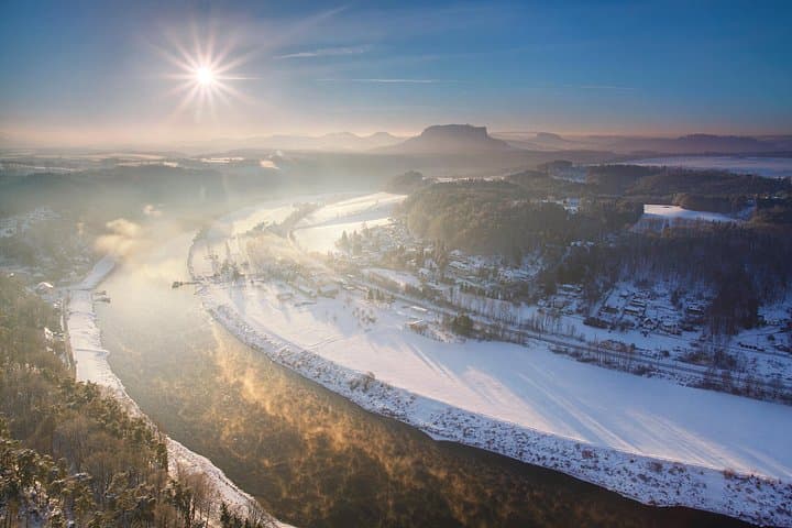 Winter Day Tour to Pravčická Gate & Bastei Bridge — Bohemian–Saxon Switzerland from Prague photo 4