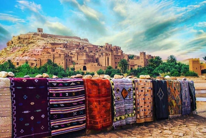 Full-Day Ait Ben Haddou and Telouat Kasbah Tour from Marrakech