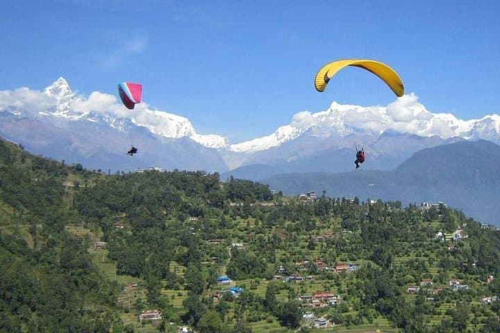 Paragliding in Pokhara: Tandem Flights from Sarangkot over Phewa Lake photo 1