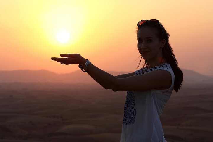 Dubai Red Dune Desert Safari: Dune Bashing, Camel Ride & BBQ Experience photo 4