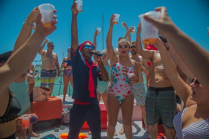 Punta Cana Party Boat & Parasailing Combo: Catamaran Cruise, Snorkel and Natural Pool Adventure photo 6