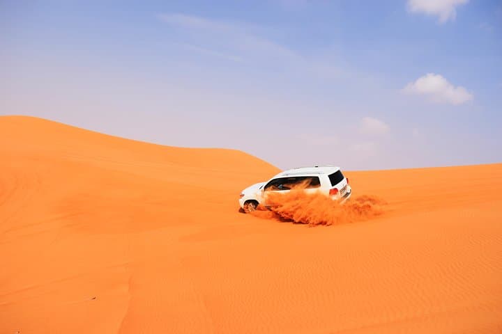 Dubai Desert Safari: Evening Dune Bashing, BBQ Dinner & Belly Dance Experience photo 3