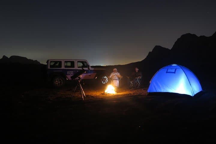 Overnight Desert Camping at Mleiha — Stargazing, BBQ & Sunrise Drive