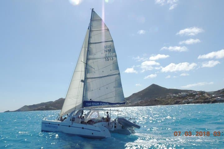Catamaran Snorkel & Beach Day in Sint Maarten — Sail, Snorkel and Maho Plane Spotting photo 3