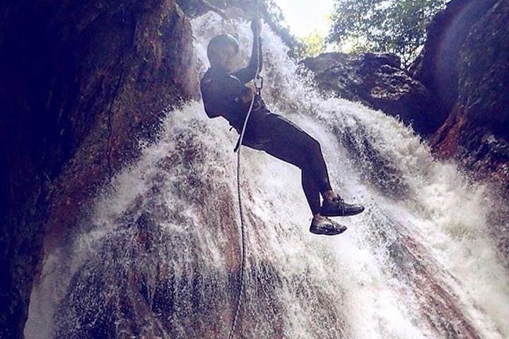 Canyoning at The Magic Mushroom: Cabarete's Rappels, Jumps & Blue Pools photo 5