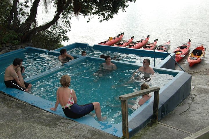 Lake Rotoiti Evening Kayak Tour — Hot Springs, Glowworms & Kiwi BBQ near Rotorua photo 2