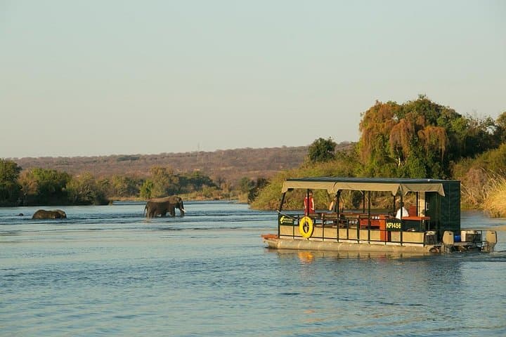 Jet Boat Sunset Cruise on the Upper Zambezi — Victoria Falls River Safari photo 1