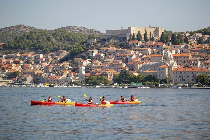 Hidden Sibenik Kayaking: St. Anthony Channel & St. Nicholas Fortress Tour
