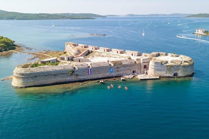 Hidden Sibenik Kayaking: St. Anthony Channel & St. Nicholas Fortress Tour photo 2