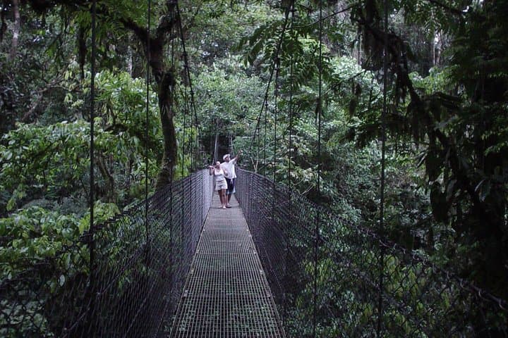 Arenal Three-in-One: Hanging Bridges, La Fortuna Waterfall & Lava Slide Hike