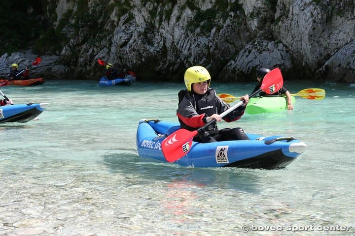 Soča River Kayaking A+ Package — Sit‑On‑Top Trip from Bovec