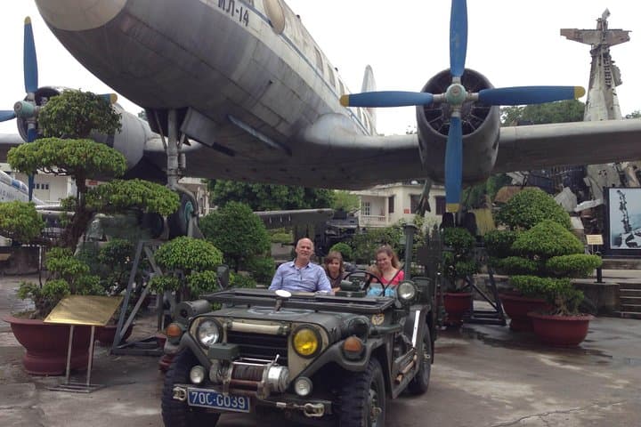 Half-Day Military Jeep Tour in Hanoi: Hoa Lo Prison, B‑52 Sites & Flag Tower photo 1