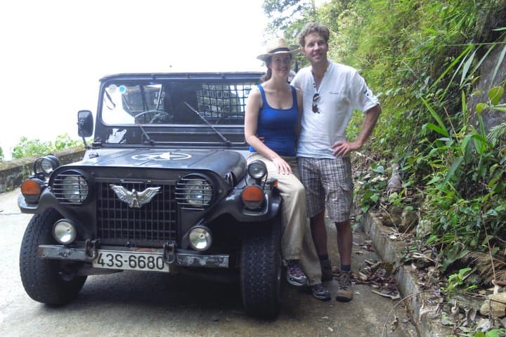 Panoramic Jeep Tour of Da Nang: Marble Mountains, Hai Van Pass & Son Tra photo 1