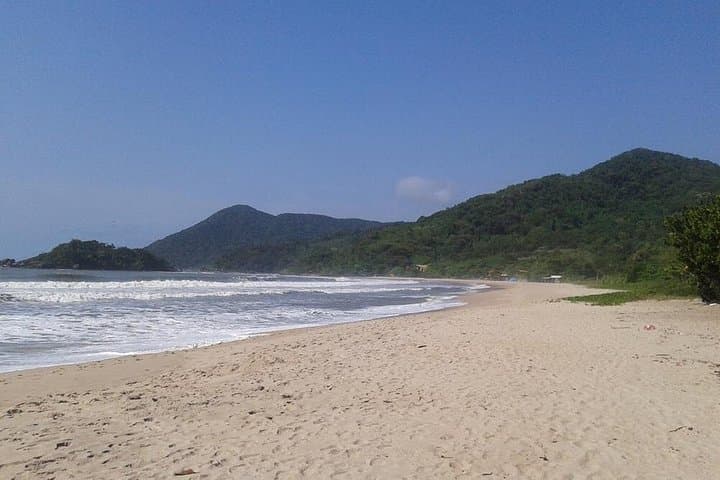 Paradise Route: 3 Beaches Hiking on Santo Amaro Island from São Paulo