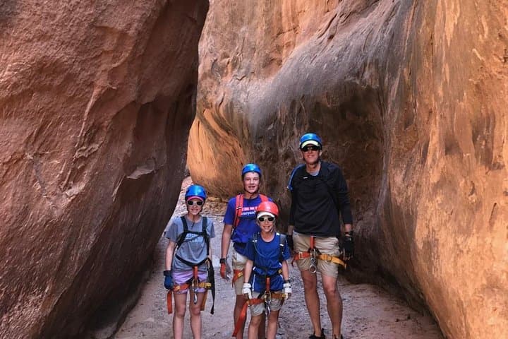 Moab Private Half-Day Canyoneering: Guided Rappels Through Redrock Slots photo 2