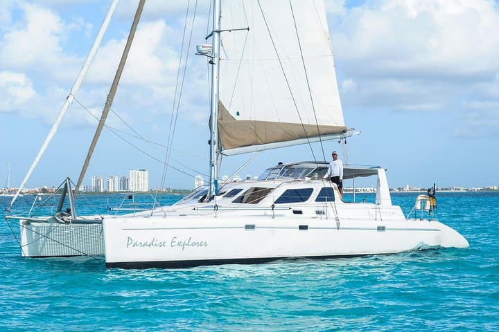 Sail to Isla Mujeres: Full-Day Catamaran from Playa del Carmen