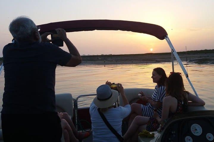 Ria Formosa Sunset Cruise: Deserta & Farol Islands from Faro