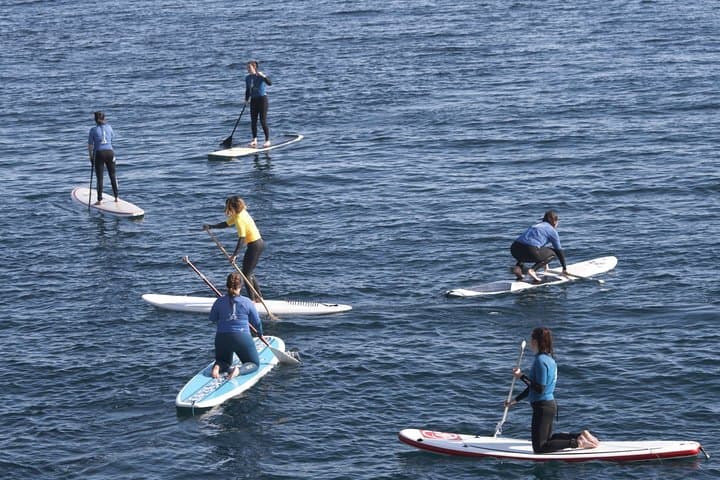 SUP Yoga and Stand-Up Paddle Lessons in Puerto del Carmen photo 6